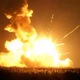 An unmanned Antares rocket is seen exploding seconds after lift off from a commercial launch pad in this still image from NASA video at Wallops Island, Virginia October 28, 2014. The 14-story rocket, built and launched by Orbital Sciences Corp, bolted off its seaside launch pad at the Wallops Flight Facility at 6:22 p.m. EDT/2222 GMT. It exploded seconds later. The cause of the accident was not immediately available.